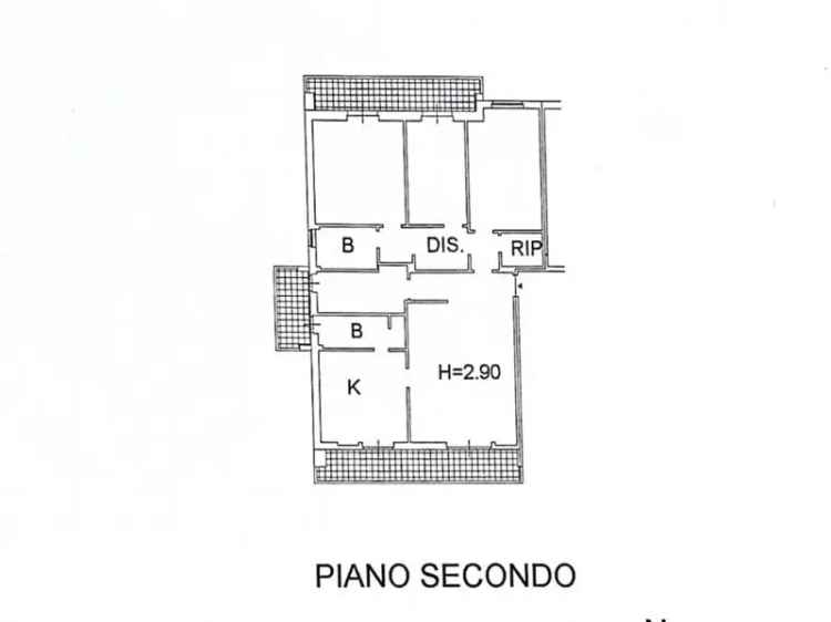 Appartamento in in vendita da privato a Matera via Giulio Verne, 22