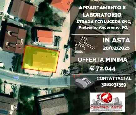 Appartamento all'asta via Lucera, 71038 Pietramontecorvino Italia, Pietramontecorvino