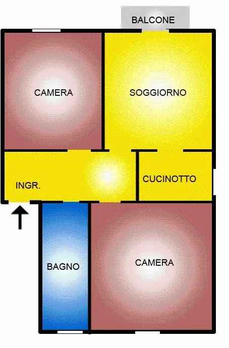 Trilocale via San Donato, San Donato, Bologna