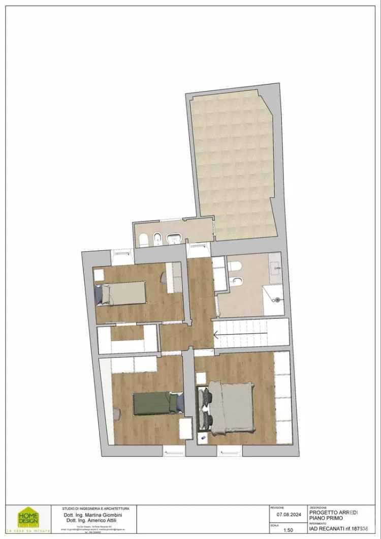 Vendita casa 6 locali di 141 m² in Recanati (62019) - 87538 - iad