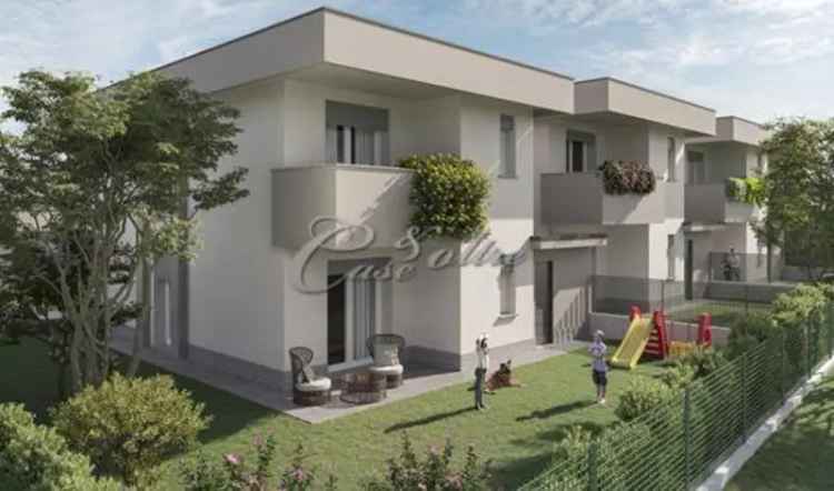 Villa a schiera in Via Giovanni XXIII, Cermenate, 4 locali, 2 bagni