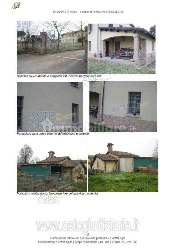 Villa all'asta via Monda , 108, Forlì