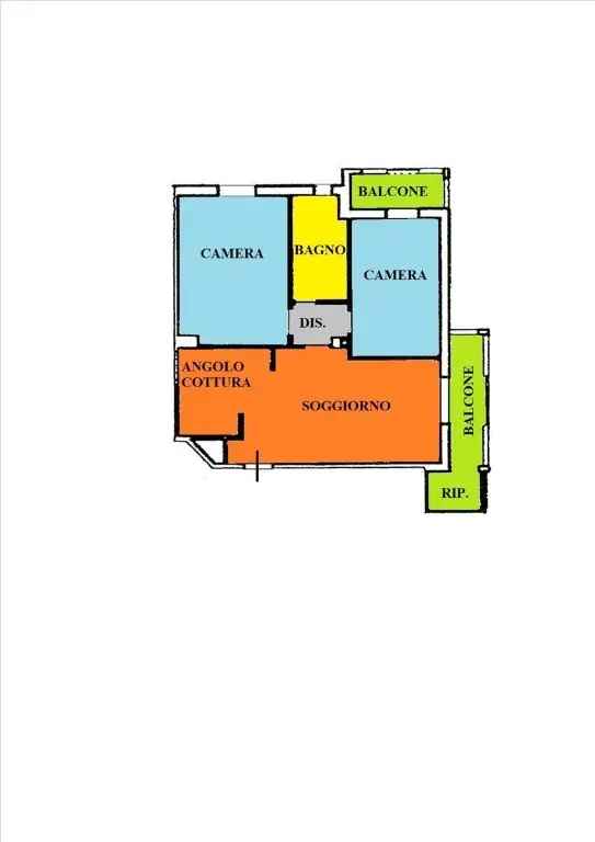 Appartamento in Via Piave, Cadeo, 1 bagno, garage, 73 m² in vendita