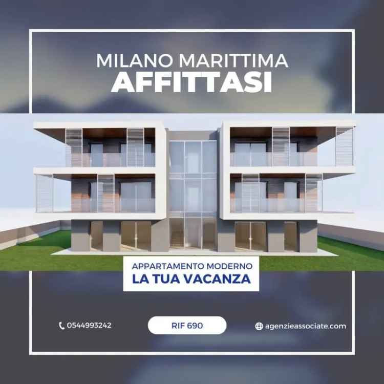 Trilocale viale Milano 35, Mare, Cervia