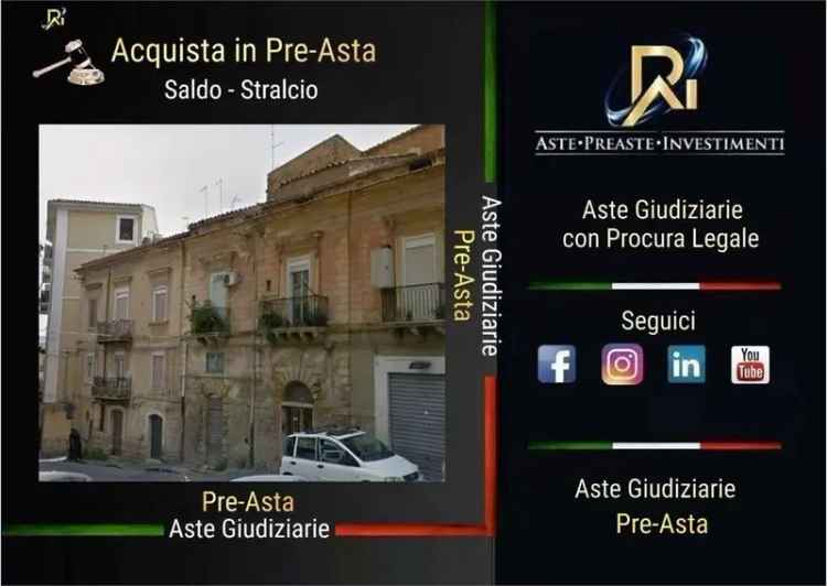 Appartamento all'asta via Re d’Italia , 93, Caltanissetta