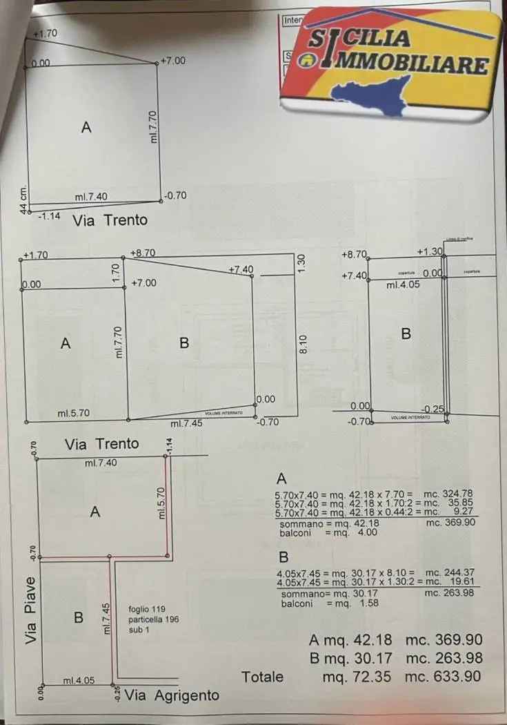 Terratetto unifamiliare via Agrigento, 58, Centro, Licata