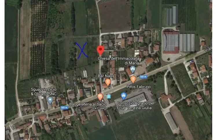 Terreno Edificabile Residenziale in vendita a San Giorgio di Nogaro, Via Braide di Sopra 12