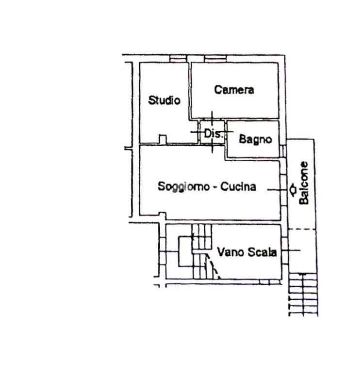 Trilocale in vendita