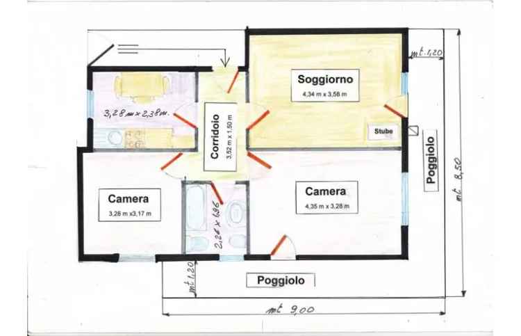 Quadrilocale in vendita a Santo Stefano di Cadore