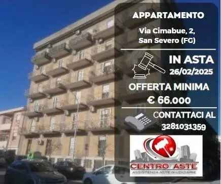 Appartamento all'asta via Cimabue, 2, 71016 San Severo Italia, San Severo