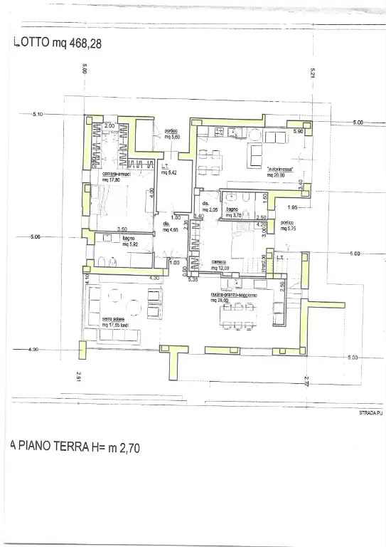 Villa singola in Via pasubio, Cecina, 4 locali, 90 m², ultimo piano