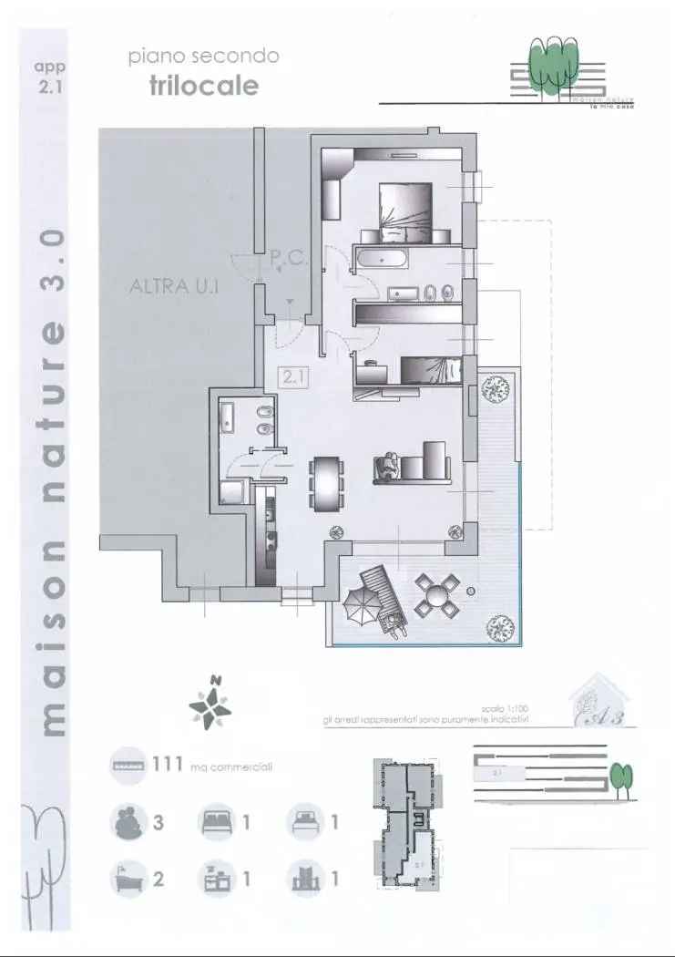 Trilocale viale Sicilia, San Giovannino - Pompieri, Pavia