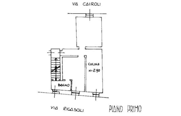 Trilocale in vendita a Monticiano, Via Ricasoli 19