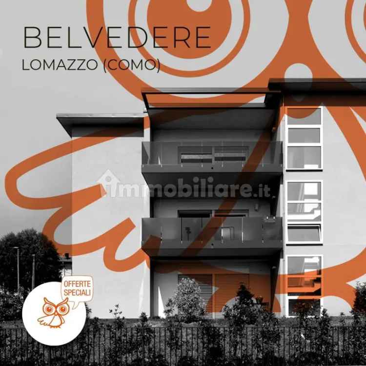 Bilocale via Belvedere, Centro, Lomazzo