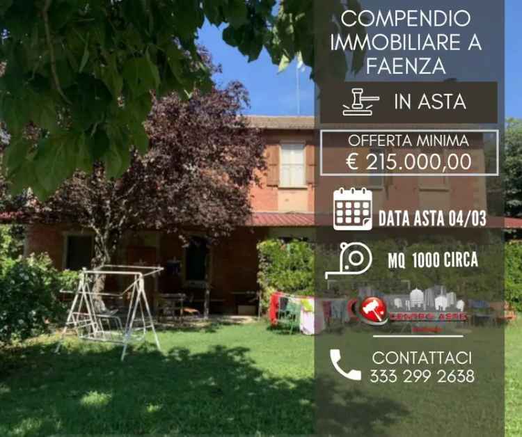 Villa all'asta via Monte Coralli, 8, 48018 Faenza Italia, Faenza