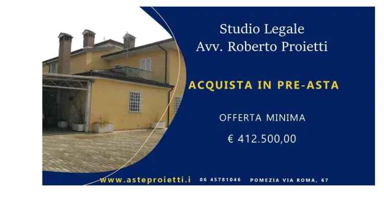 Villa all'asta Strada Umberto Nobile 14, Latina