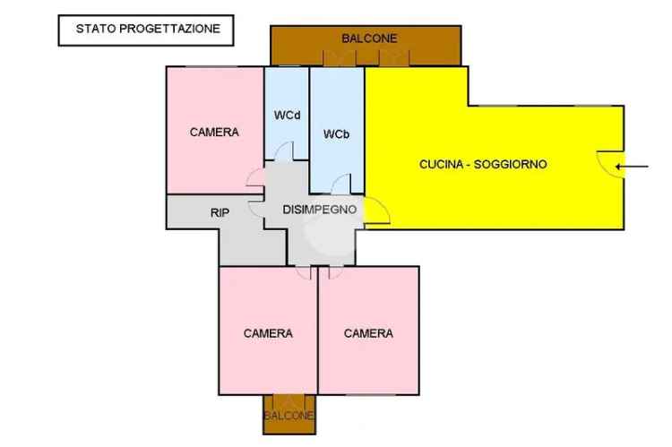 5 locali in vendita