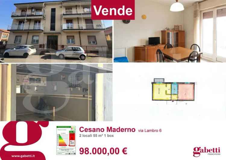 Bilocale in vendita in Via Lambro, 6, Cesano Maderno -  n° 529289