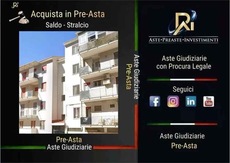 Appartamento all'asta via Piemonte  70132, 21, Bari