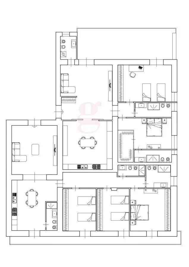 Appartamento via Nuova San Leone, snc, Centro, Gragnano