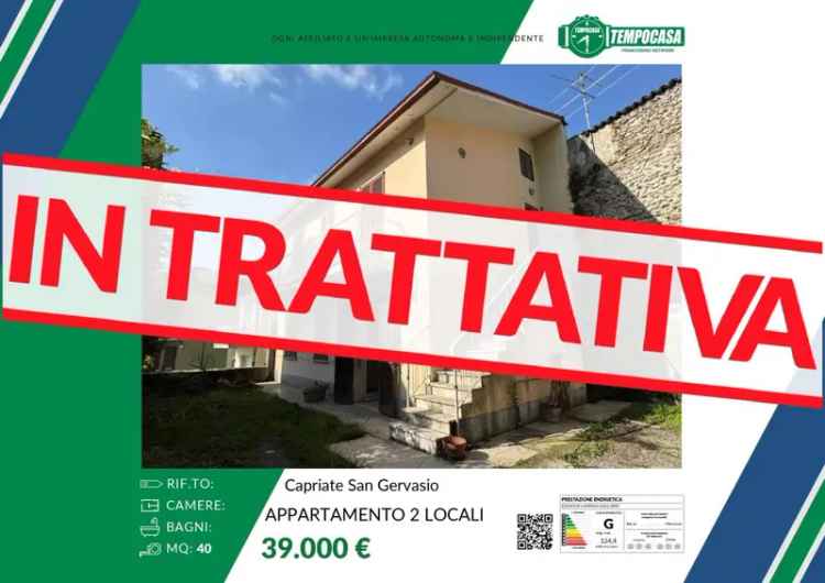 Bilocale via Benaglia 2, Centro, Capriate San Gervasio