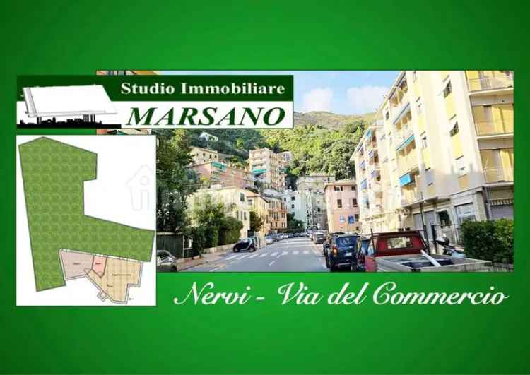 Bilocale Nervi Terrazza Giardino 75mq Posto Auto