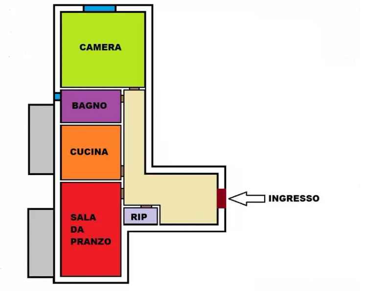 Bilocale viale Dei Normanni 105, Centro Storico, Catanzaro