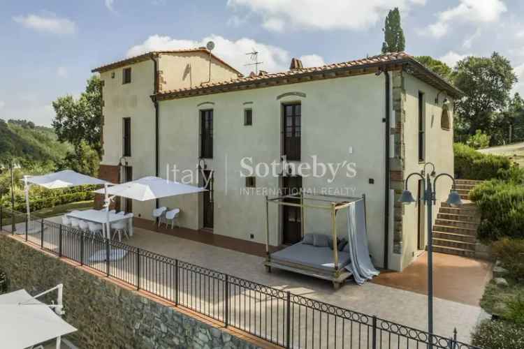 Casale toscano con dépendance e vista panoramica