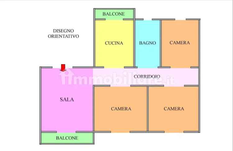 Appartamento viale Italia 38, San Nicola la Strada