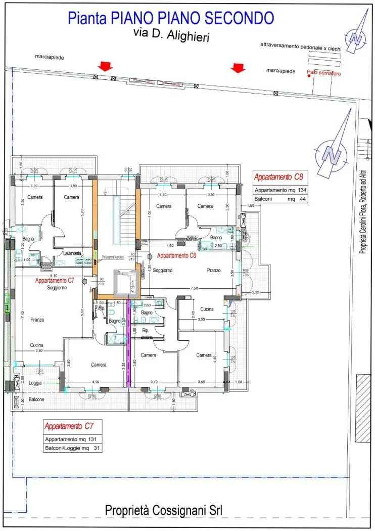 Appartamento via Dante Alighieri 98, San Marone, San Giuseppe, Risorgimento, Civitanova Marche