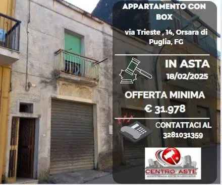 Appartamento all'asta via Trieste, 14, 71027 Orsara di Puglia Italia, Orsara di Puglia