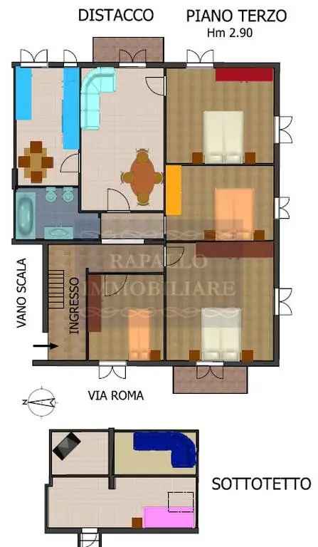 Appartamento via Roma, Centro, Santa Margherita Ligure