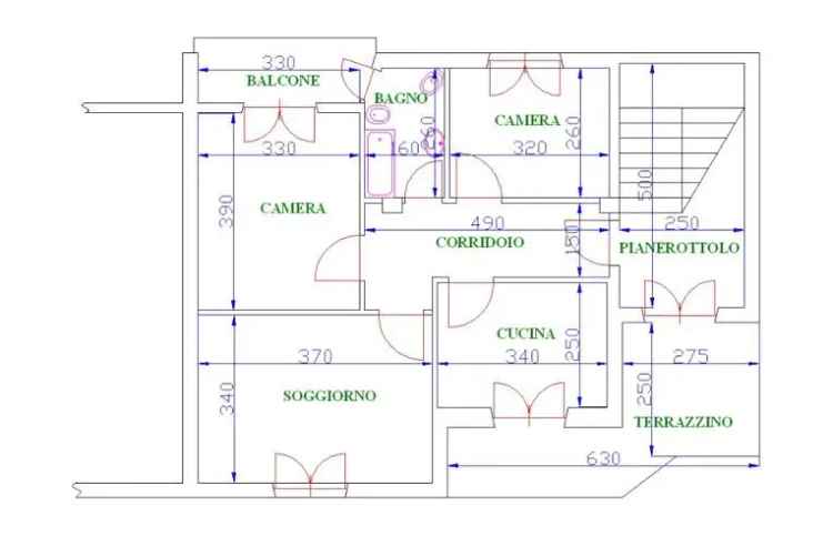 Porzione di casa in vendita a Canelli