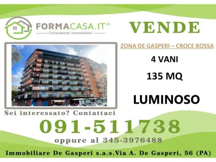 Appartamento in Viale Croce Rossa, Palermo, 1 bagno, 135 m², 2° piano