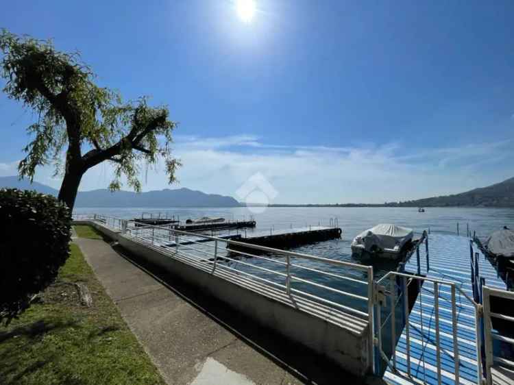 Monolocale Lago d'Iseo Predore Giardino Accesso Diretto