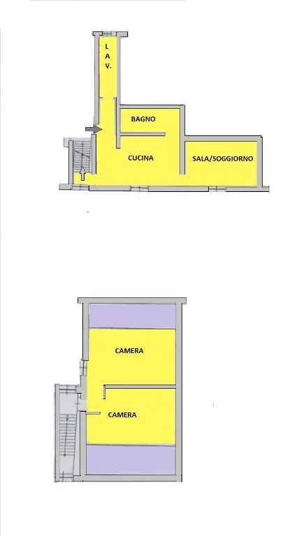 Appartamento in Via Bricco, Quiliano, 5 locali, 1 bagno, 100 m²