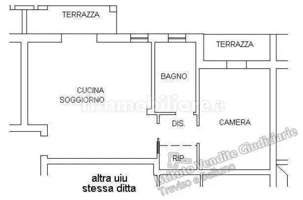 Appartamento all'asta via O  Leandro Fusaro,  2, Feltre