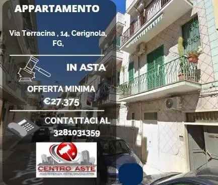 Appartamento all'asta via Terracina, 14, 71042 Cerignola Italia, Cerignola