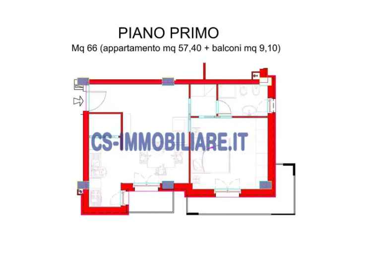 Appartamento via Maratea, Centro, Potenza