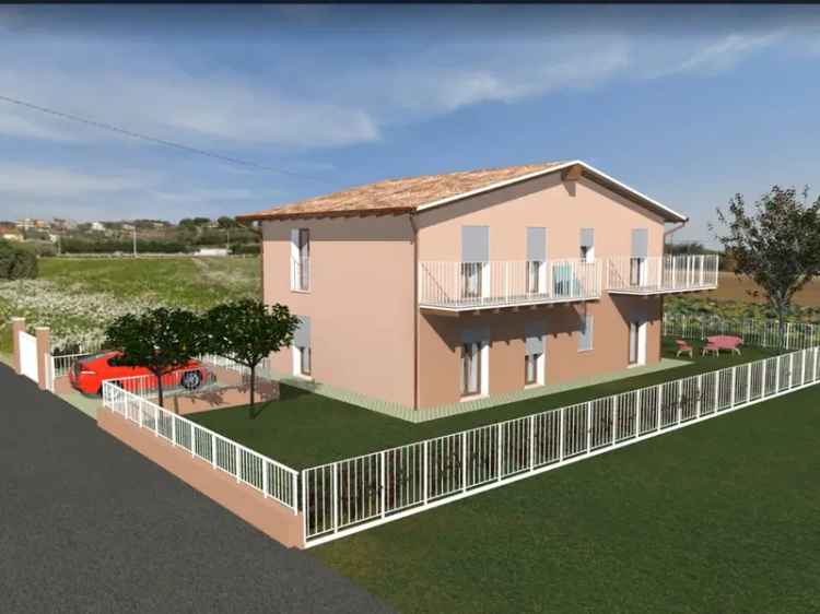 Villetta bifamiliare in SS4 17, Monteprandone, posto auto, 115 m²