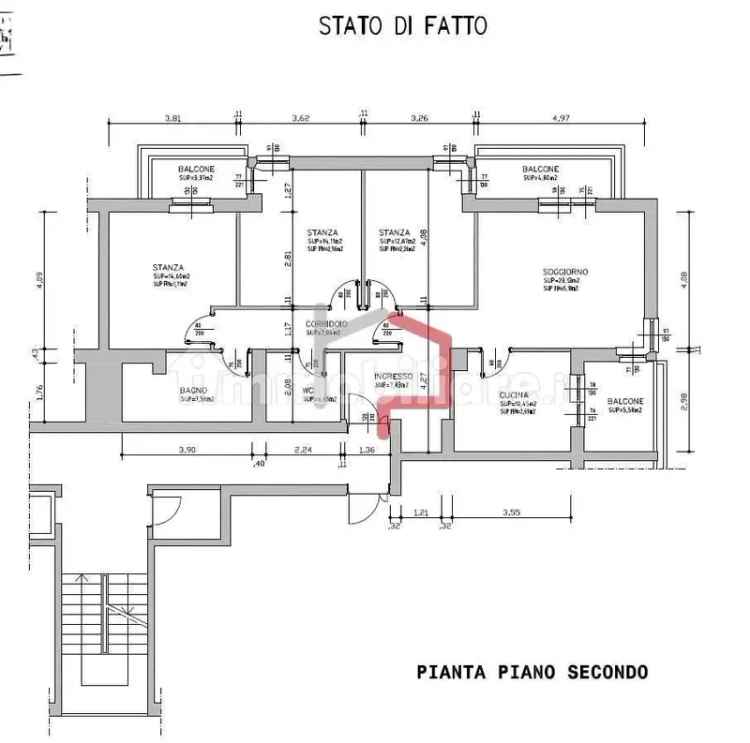 Quadrilocale via Pfannenstiel 5, Piani, Bolzano